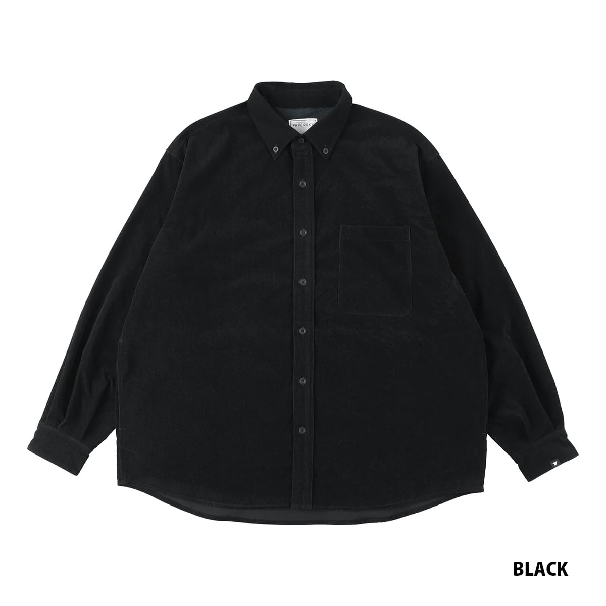 PAPER SKY ペーパースカイ HIKE&BIKE CAVE CORDUROY BIG SHIRT ハイク＆バイク ケイブ コーデュロイ ビッグシャツ