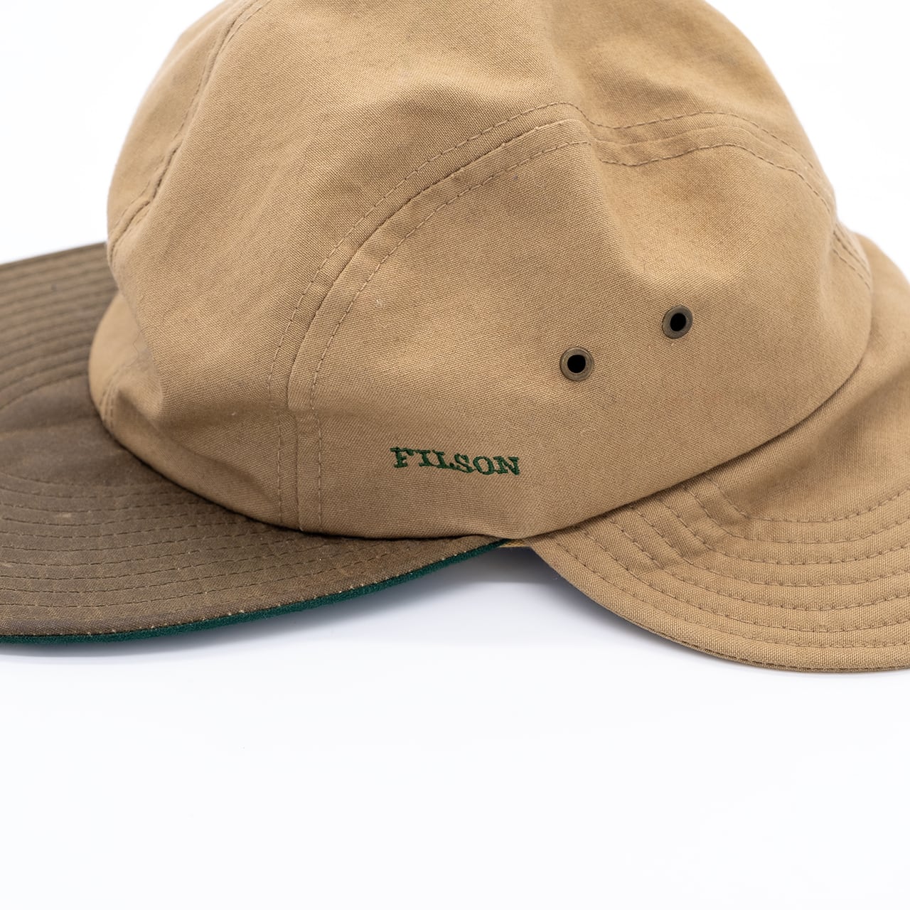 【USED】90s FILSON Duck Bill Neck Guard Flap Cap フィルソン ダックビルネックフラップキャップ USA製