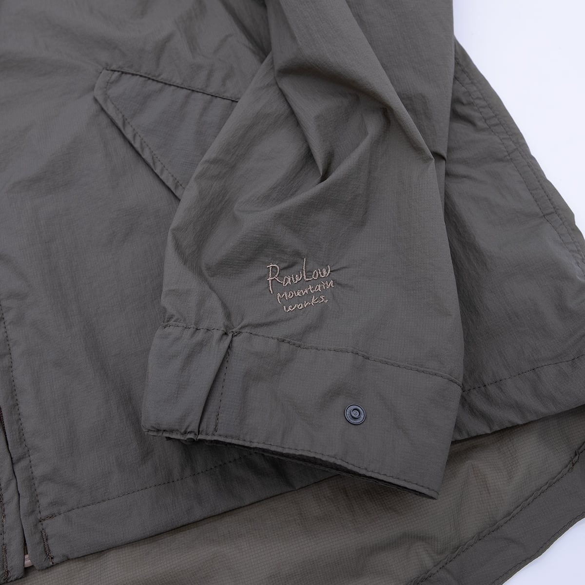 RawLow Mountain Works ロウロウマウンテンワークス Drizzler Hoodie ドリズラーフーディー