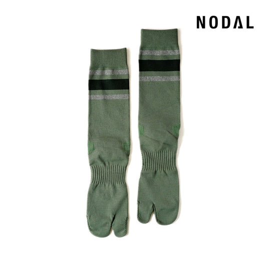 【DM便190円】NODAL Gym Socks （Khaki） ノーダル ジムソックス カーキ