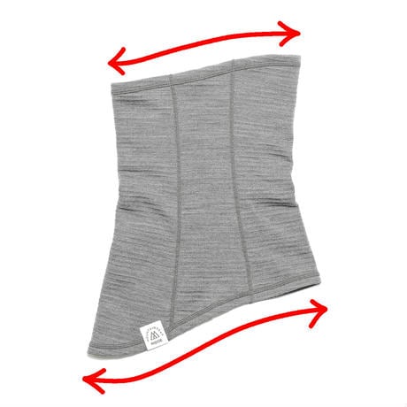 【DM便190円】RIDGE MOUNTAIN GEAR｜Grid Merino Long Neck Gaiter リッジマウンテンギア グリッドメリノ ロングネックゲイター