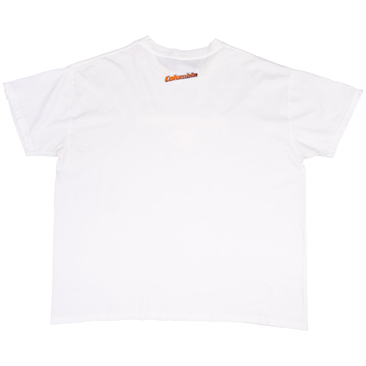 【USED】90s Columbia Fisherman "The Man of Reel" Graphic Tee コロンビア フィッシャーマンTシャツ