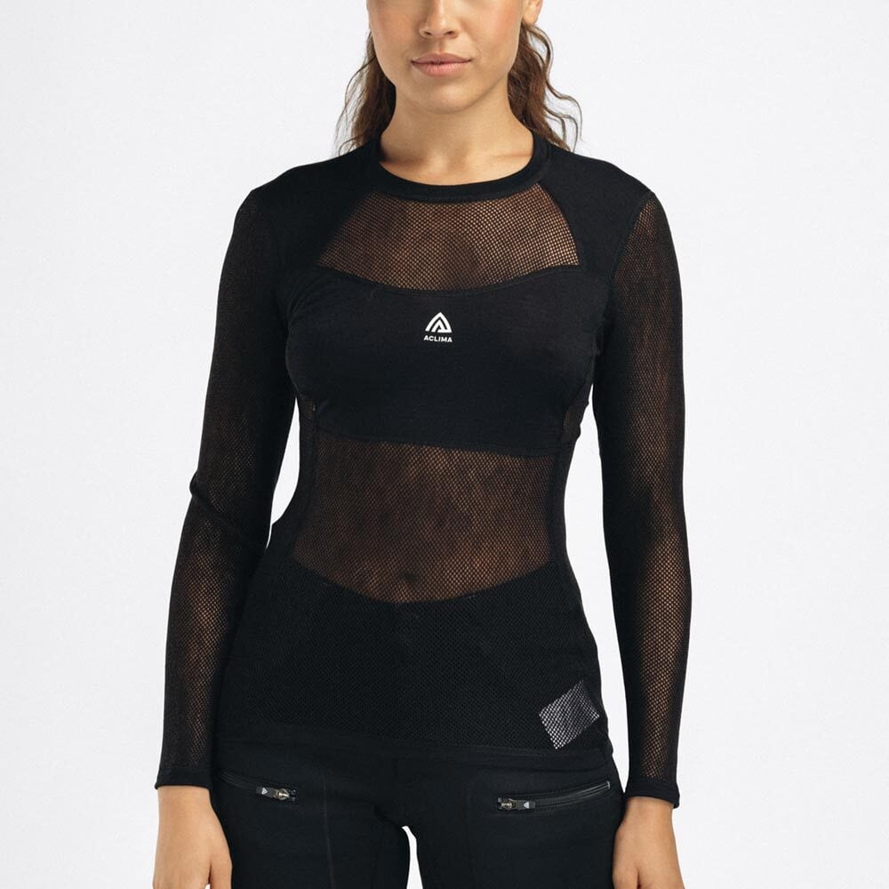 ACLIMA アクリマ WOOLNET LIGHT CREWNECK WOMEN ウールネットライト クルーネック ウーマン