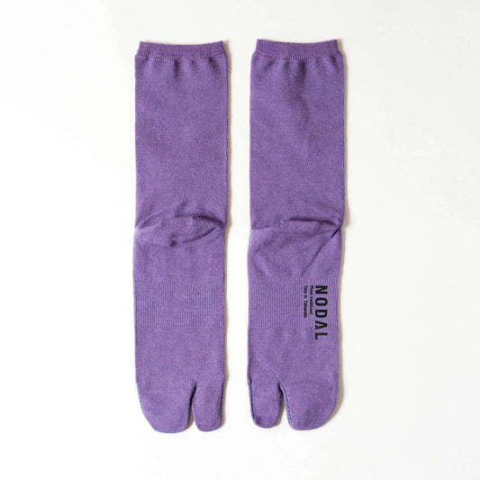 【DM便190円】NODAL Australian MerinoWool Socks（Purple）ノーダル オーストラリアンメリノソックス パープル