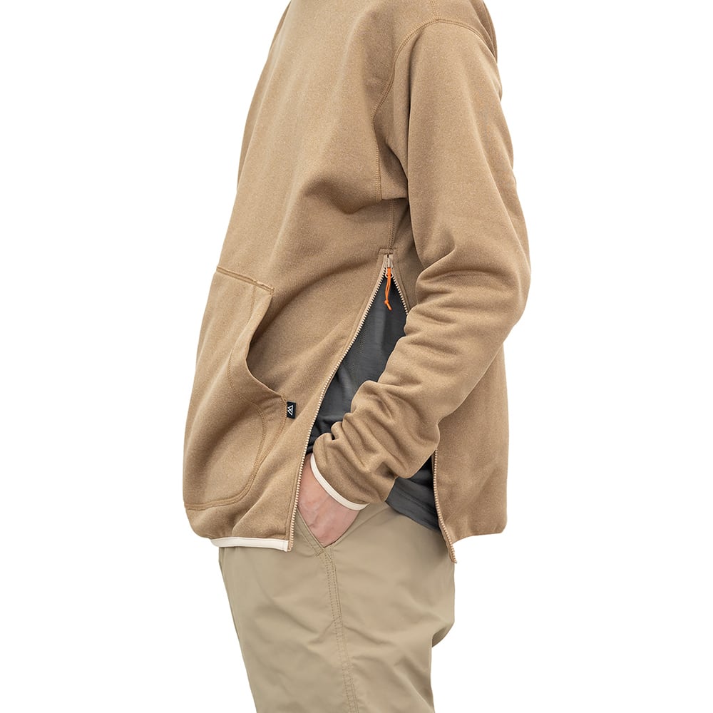 RIDGE MOUNTAIN GEAR リッジマウンテンギア POWER STRETCH PULL HOODIE パワーストレッチプルフーディ