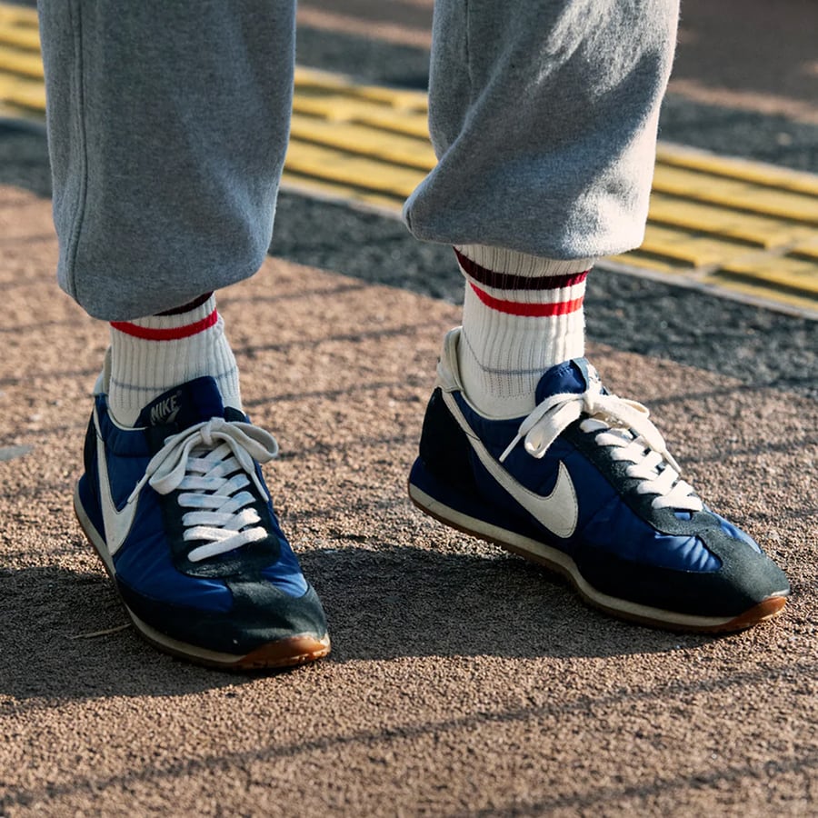 【DM便190円】ROTOTO ロトト ALLROUNDER ”2 STRIPE MERINO CREW ” オールラウンダー 2ストライプ メリノクルー