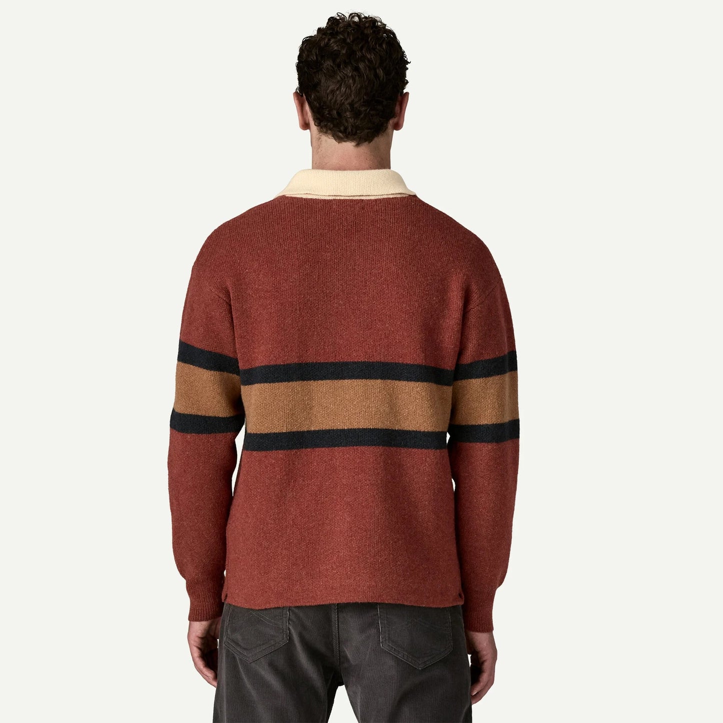 Patagonia パタゴニア Recycled Wool-Blend Rugby Sweater リサイクル・ウールブレンド・ラグビー・セーター Rugby Big: Sunken Blue 50900