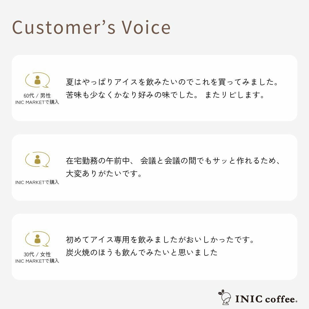 【DM便190円】INIC coffee イニックコーヒー テ?イタイムアイスアロマ2カッフ?ス