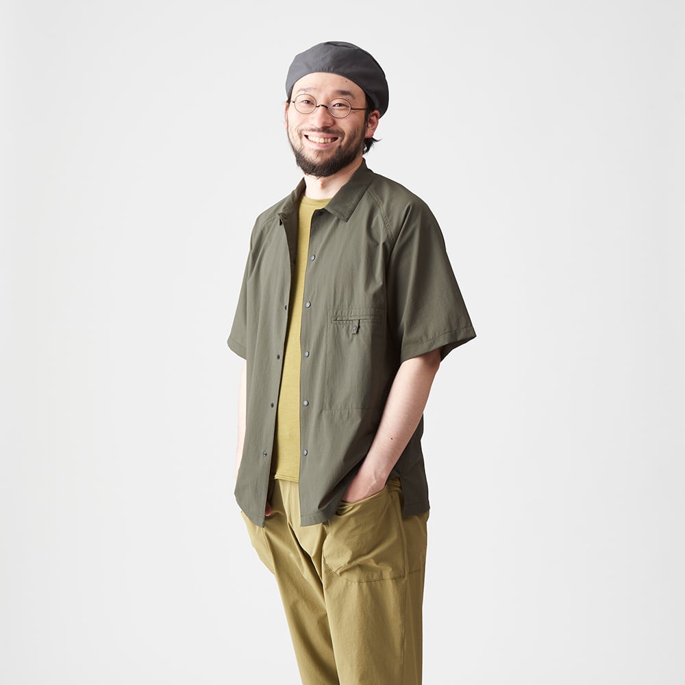 AXESQUIN ELEMENTS アクシーズクインエレメンツ 軽くて涼しい半袖シャツ