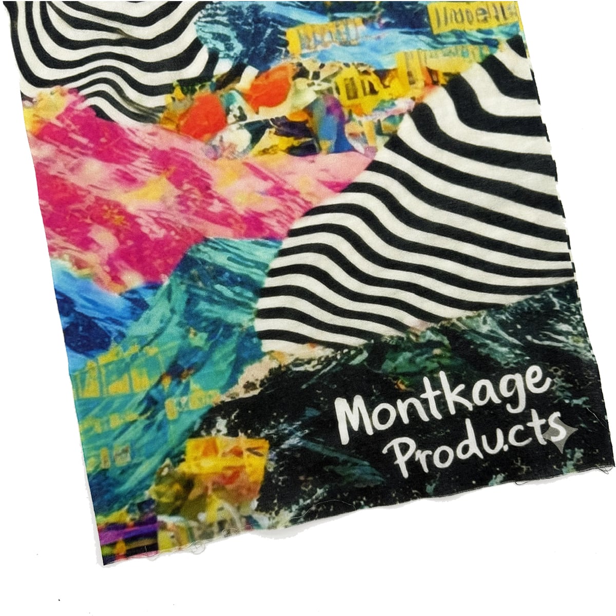 【DM便190円】Montkage Products モンカゲプロダクツ 手ぬぐい 「Mixture Mountain」ミクスチャーマウンテン