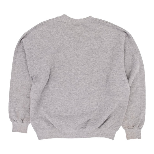 【USED】00s JANSPORTS FLY FISHING PRINT SWEAT ジャンスポーツ フライフィッシング プリントスウェット