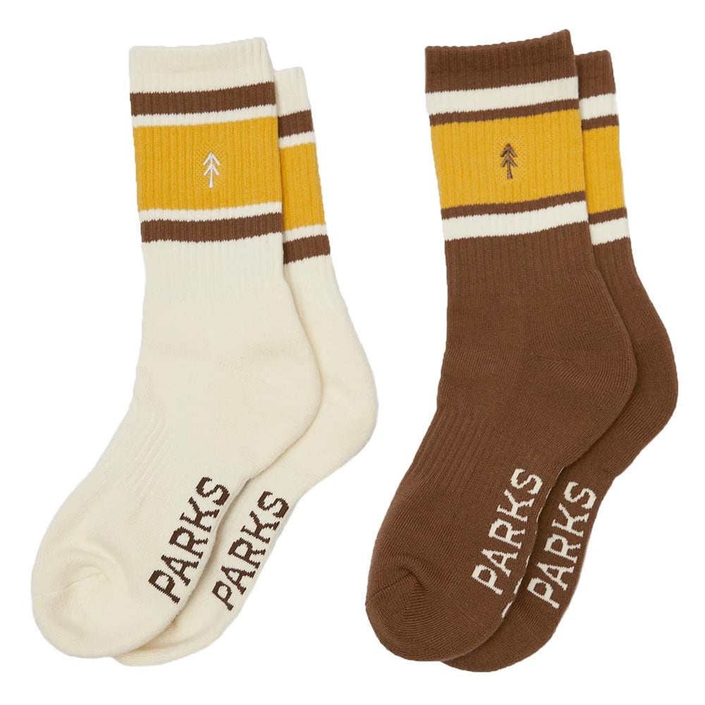 PARKS PROJECT｜Trail Crew Sock 2 Pack パークスプロジェクト｜トレイルクルーソックス 2パック