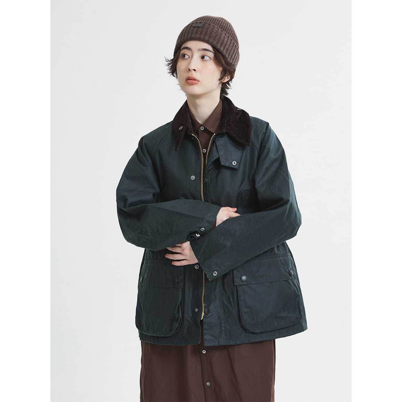 Barbour バブアー Oversized Bedale Waxed Jacket ビデイル ワックス ジャケット オーバーサイズ フィット （ユニセックス）252MWX1679