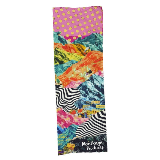 【DM便190円】Montkage Products モンカゲプロダクツ 手ぬぐい 「Mixture Mountain」ミクスチャーマウンテン