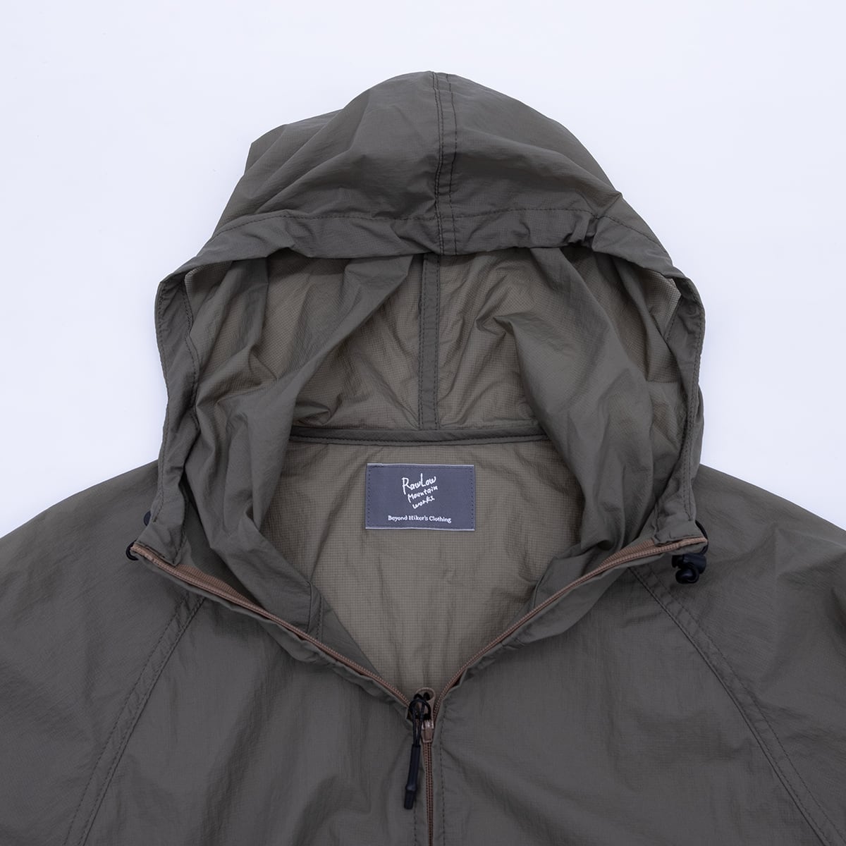 RawLow Mountain Works ロウロウマウンテンワークス Drizzler Hoodie ドリズラーフーディー