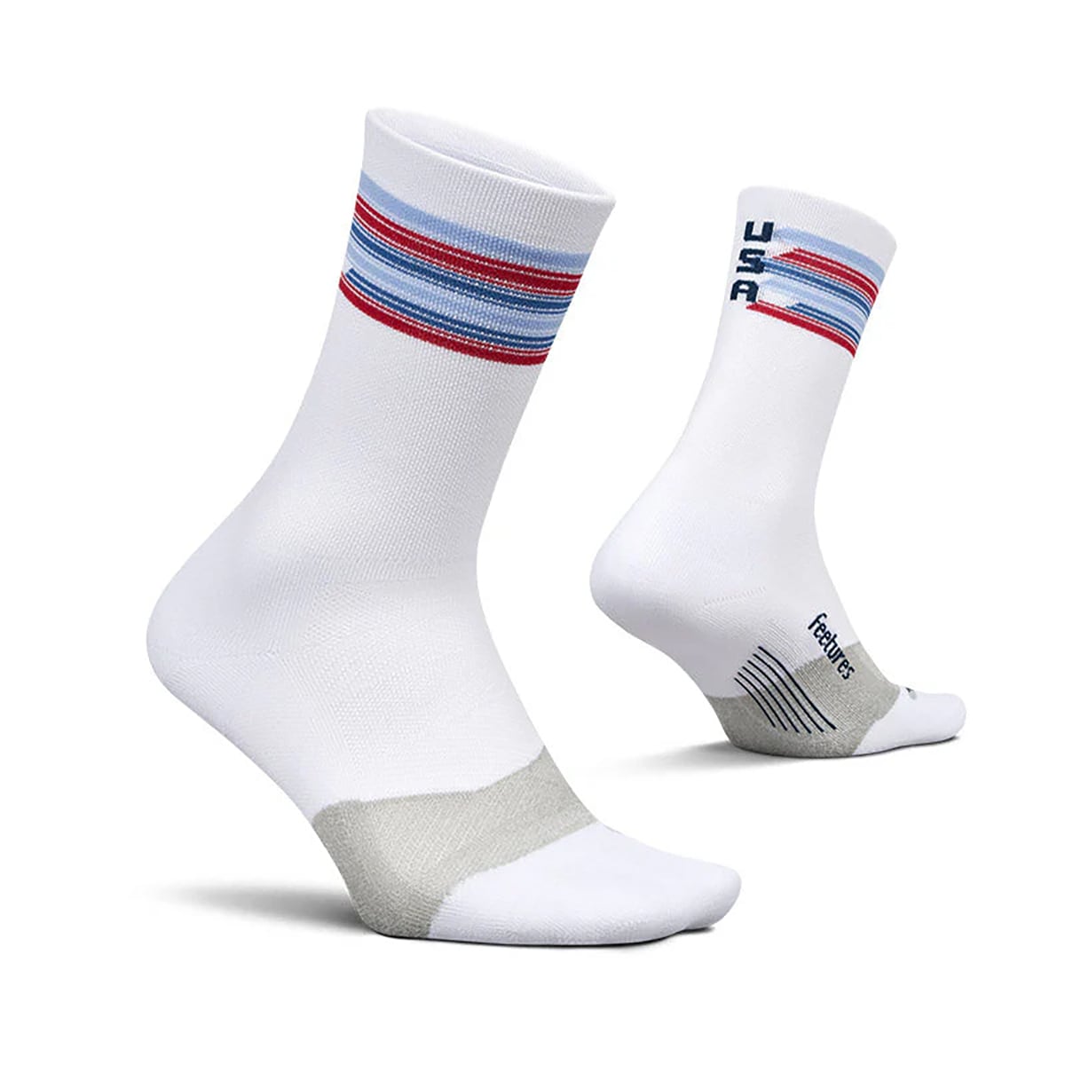 Feetures フィーチャーズ Elite Light Cushion Mini Crew - Limited Edition - Spangled