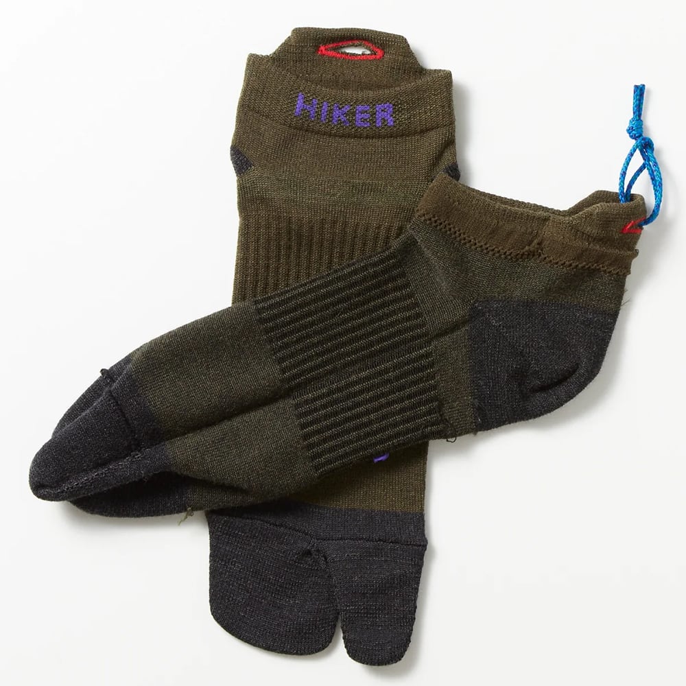 【DM便190円】HIKER TRASH ハイカートラッシュ ZEN SOCKS ”HIKE＆RUN”（HT30005）