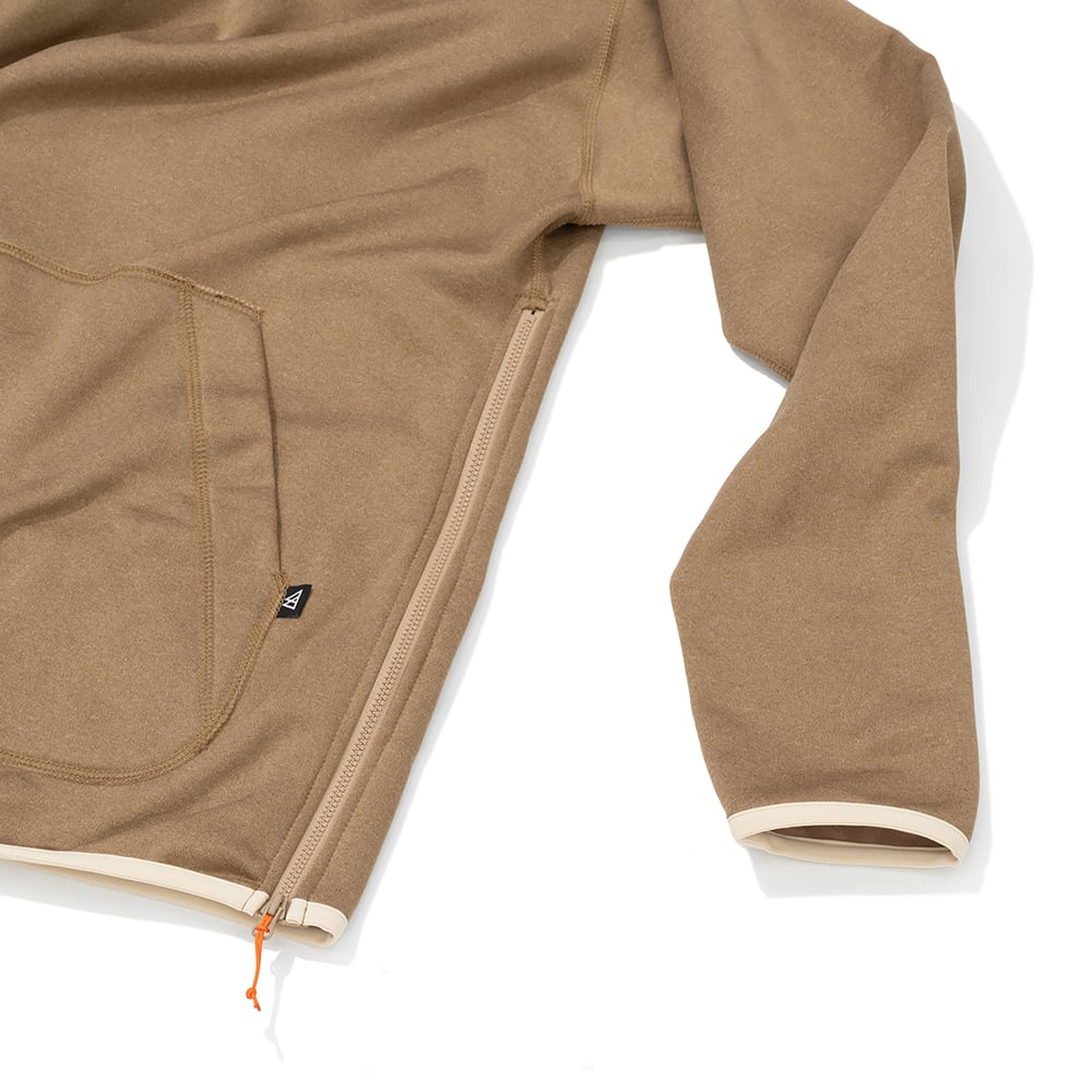 RIDGE MOUNTAIN GEAR リッジマウンテンギア POWER STRETCH PULL HOODIE パワーストレッチプルフーディ