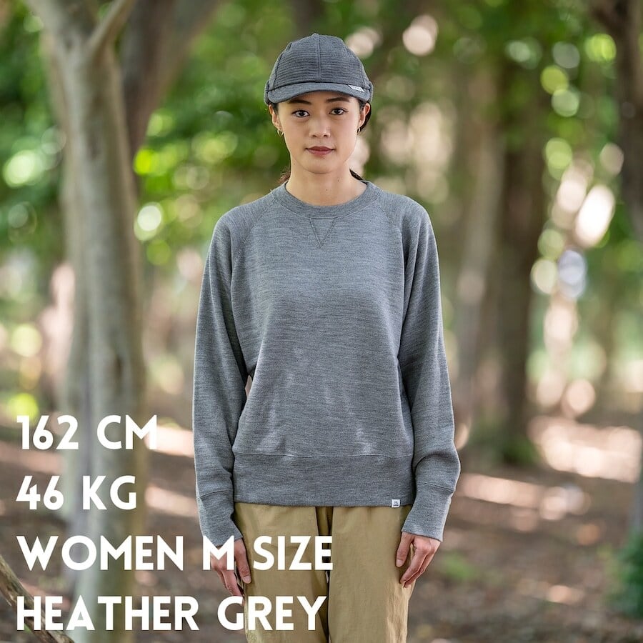 RIDGE MOUNTAIN GEAR｜Merino Sweat Shirt