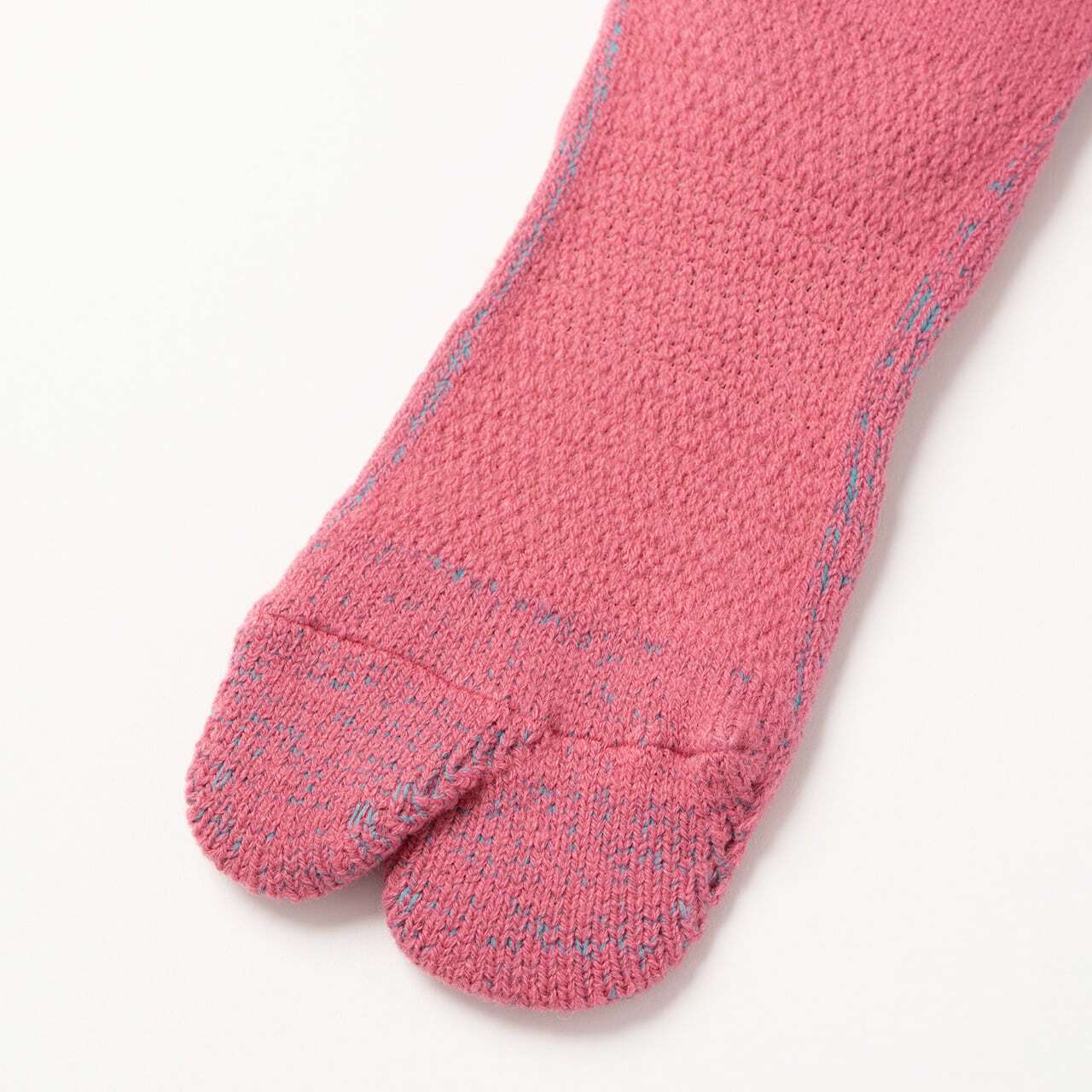【DM便190円】NODAL 84N Wool Long Socks（Cherry Pink） ウールロングソックス NDY09