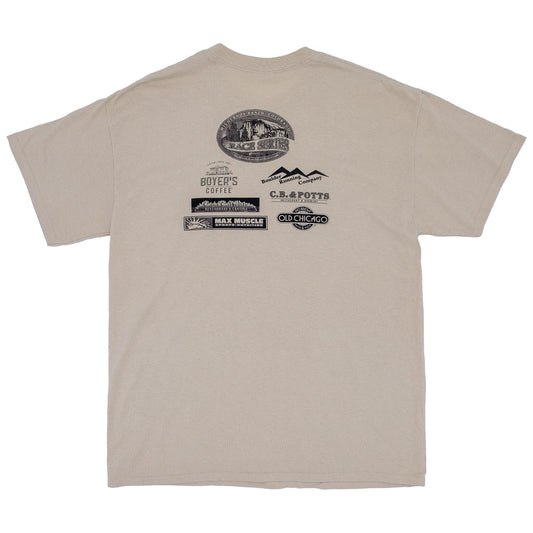 【USED】GILDAN DryBlend Highlands Ranch Oktoberfest 5K CHUG AND DASH T-Shirt
