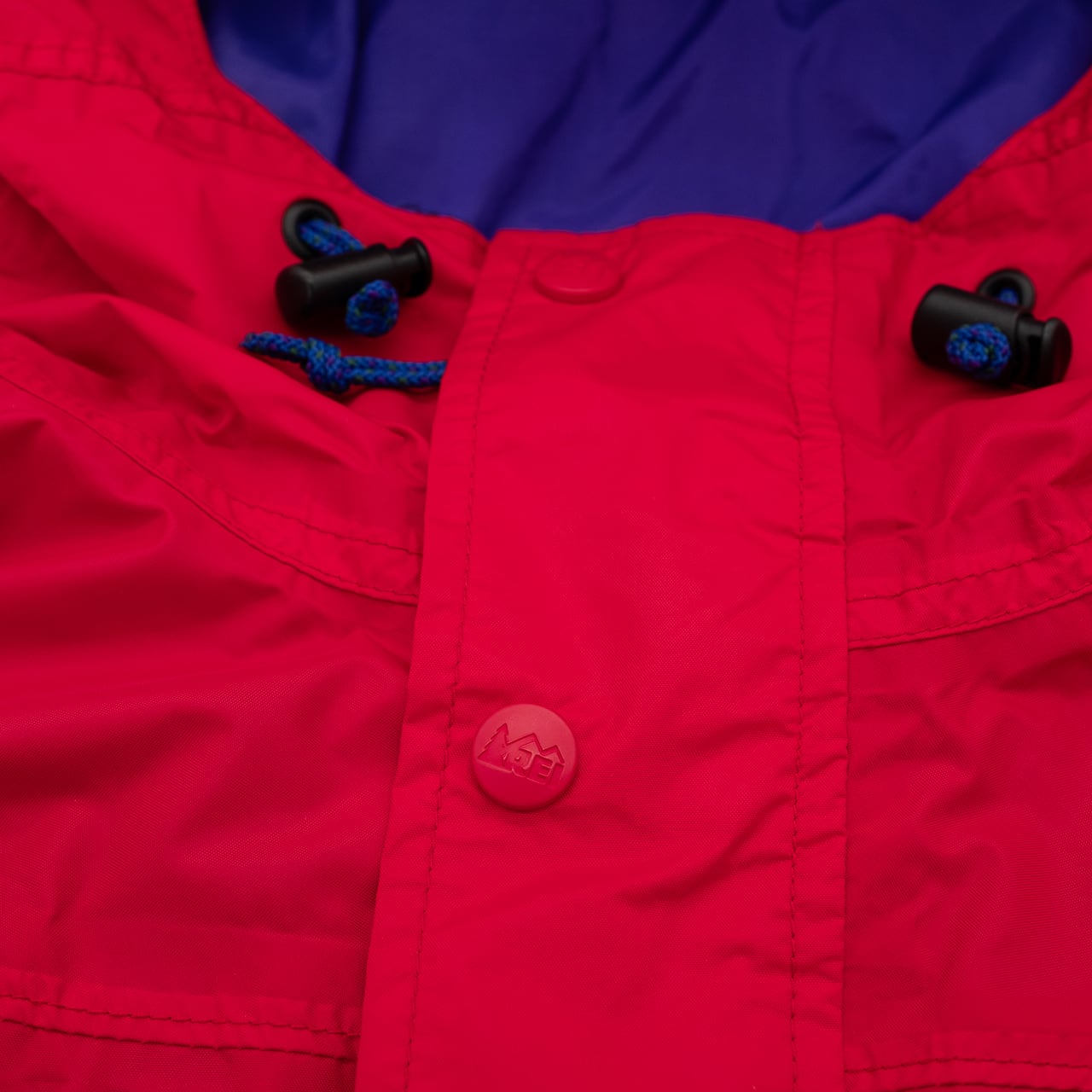 【USED】90s REI ナイロンアノラックマウンテンパーカー