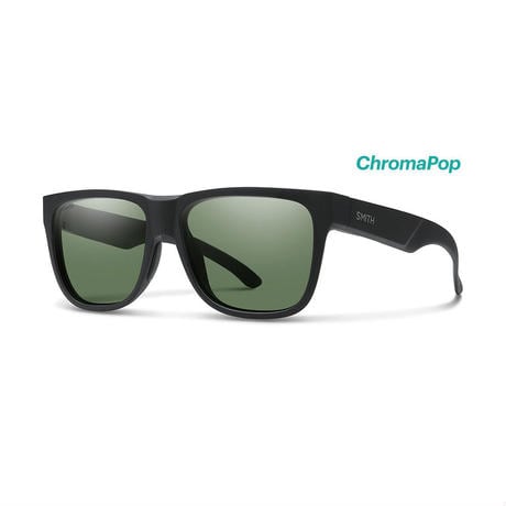 SMITH / Lowdown 2 Matte Black（ChromaPop Polarized Gray Green）