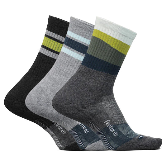 Feetures フィーチャーズ Trail Max Cushion Mini Crew トレイル マックスクッション ミニクルー