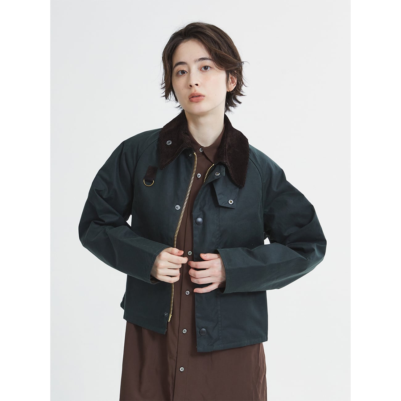 Barbour バブアー SPEY Waxed Jacket スペイ ワックス ショート ジャケット（ユニセックス）252MWX1212