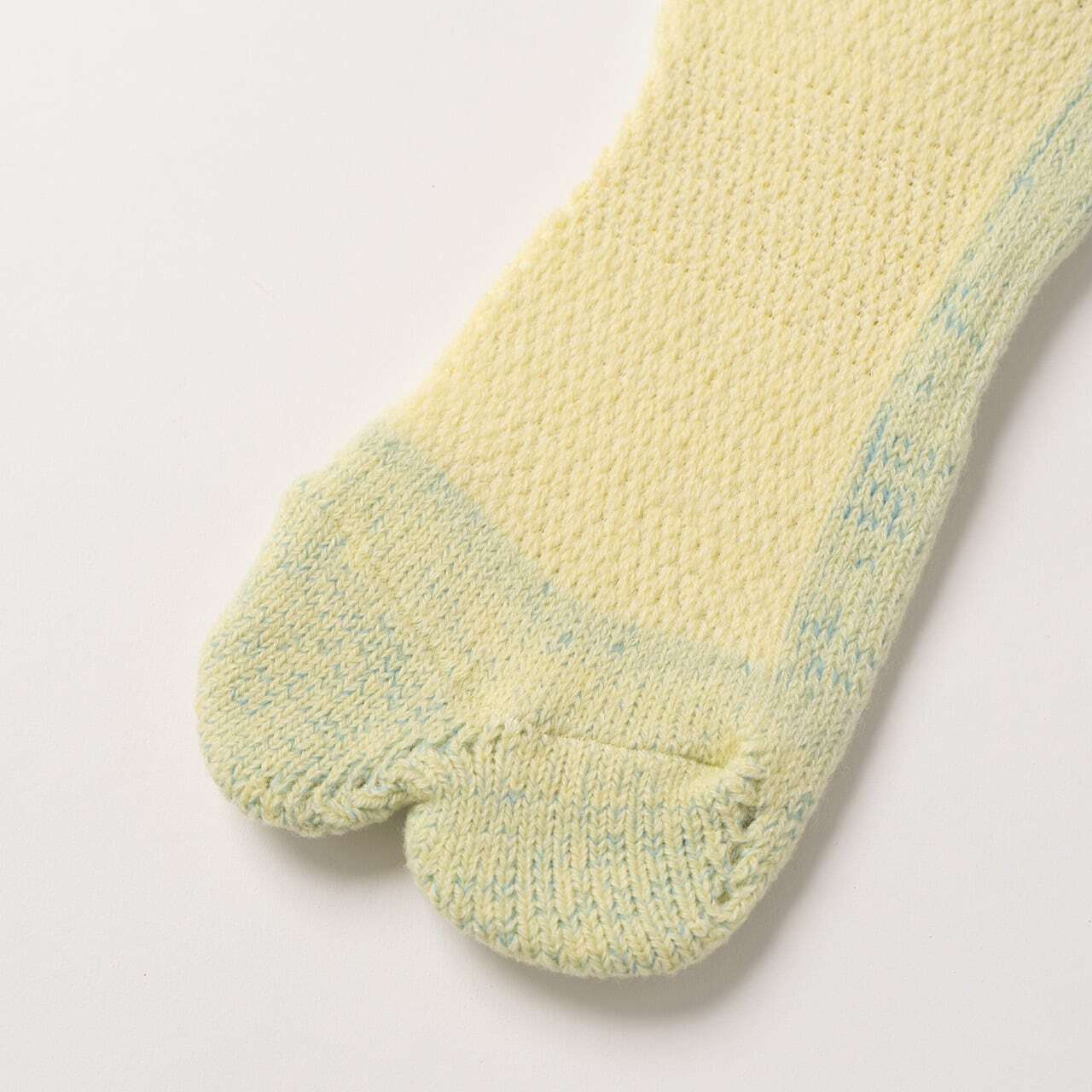 【DM便190円】NODAL 84N Wool Long Socks（PailYellow） ウールロングソックス NDY09