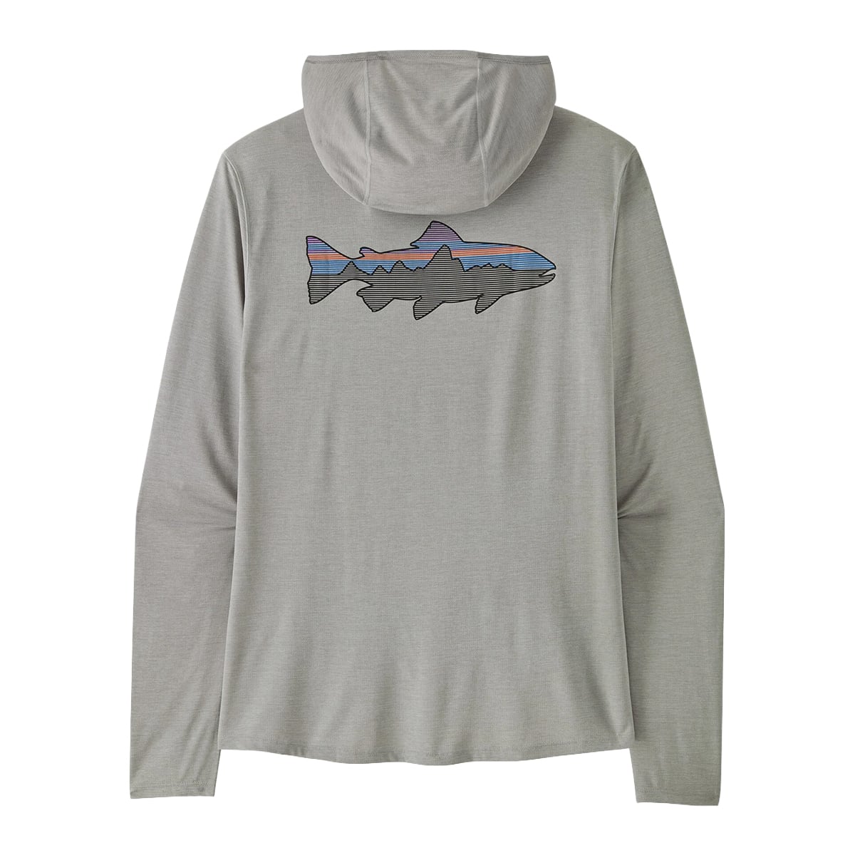 【DM便190円】Patagonia パタゴニア Men's Capilene? Cool Sun Hoody - Fitz Roy Trout メンズ・キャプリーン・クール・サン・フーディ フィッツロイ トラウト 44937