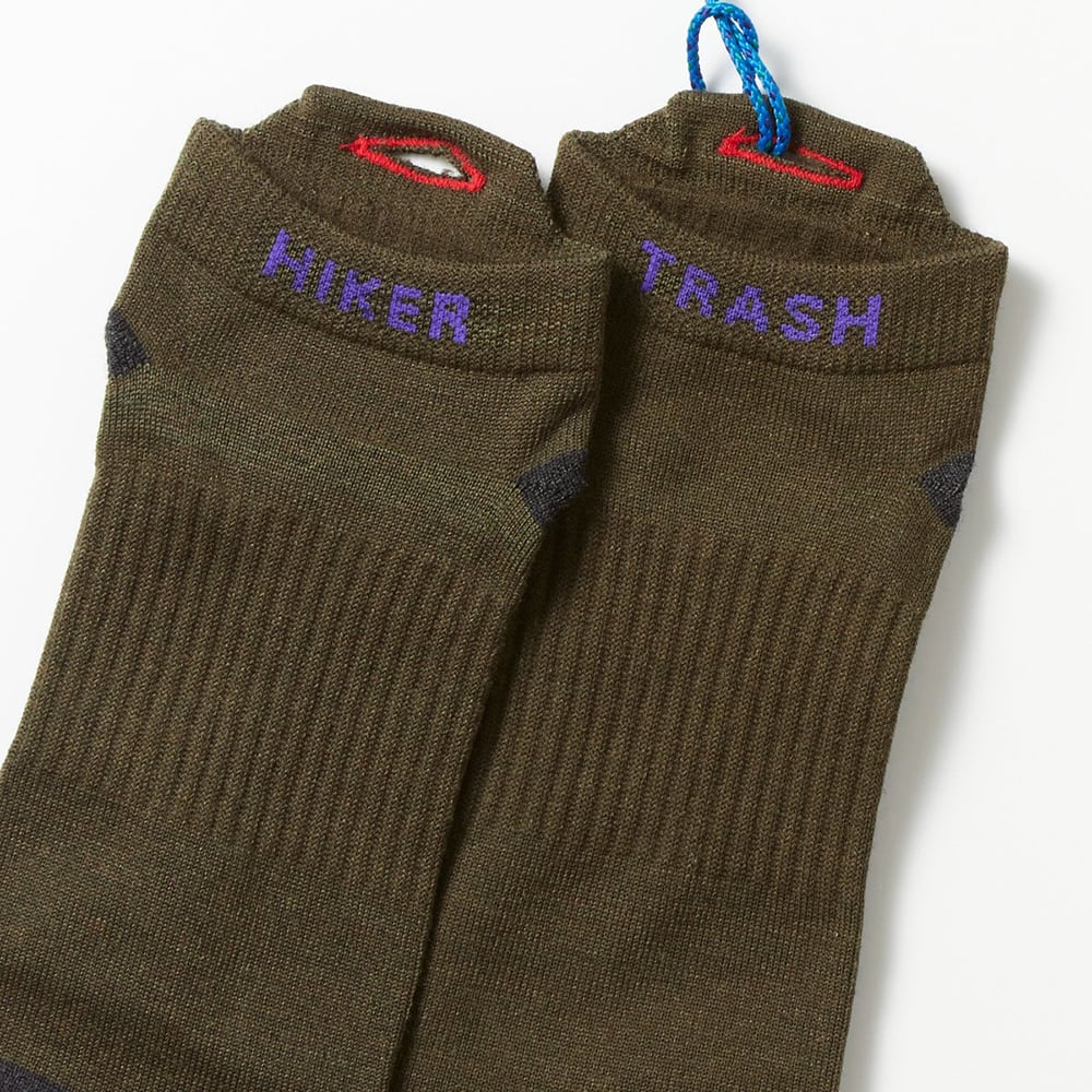 【DM便190円】HIKER TRASH ハイカートラッシュ ZEN SOCKS ”HIKE＆RUN”（HT30005）