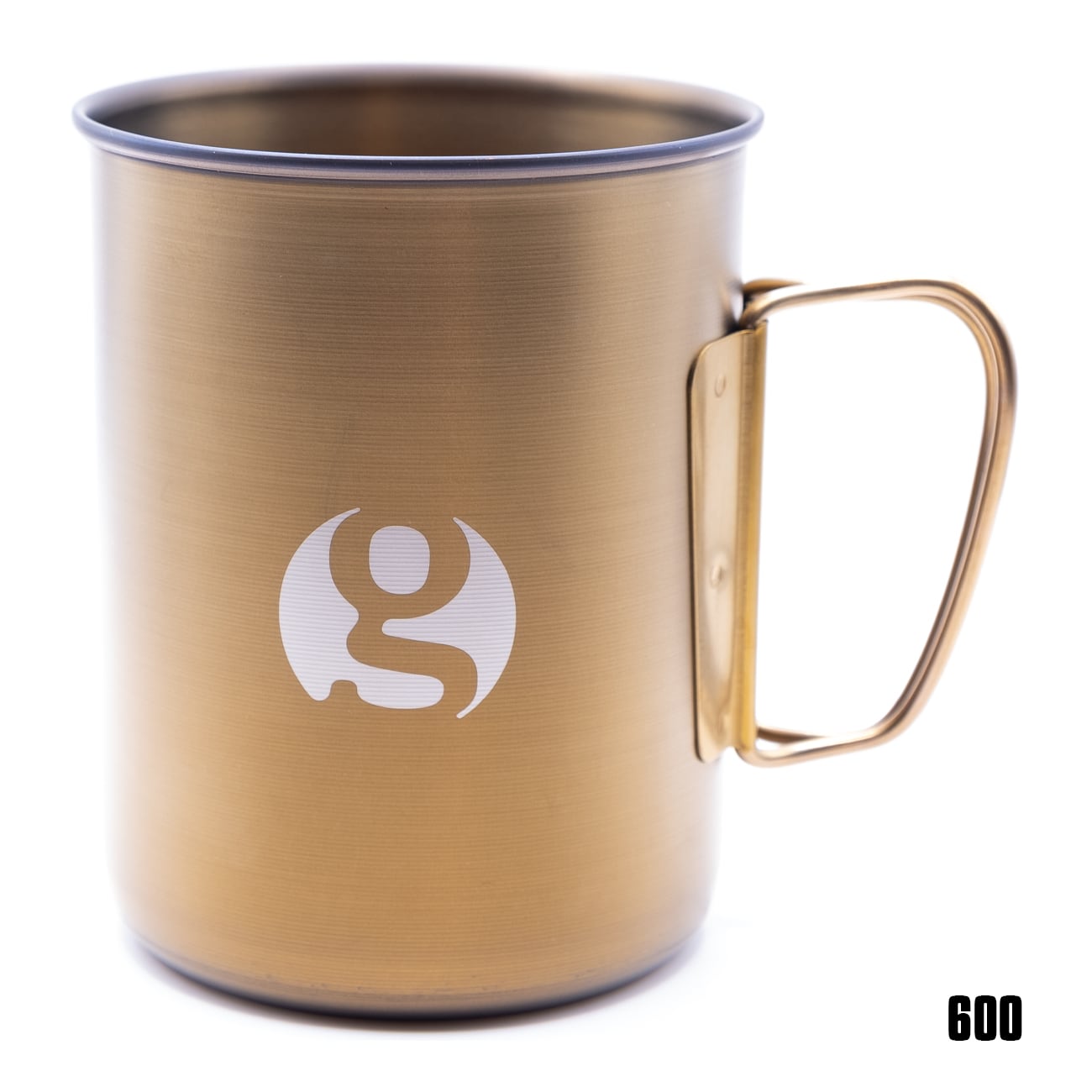 GOSSAMER GEAR ゴッサマーギア Titan Single Mug 600 Gold チタンシングルマグ 600 ゴールド