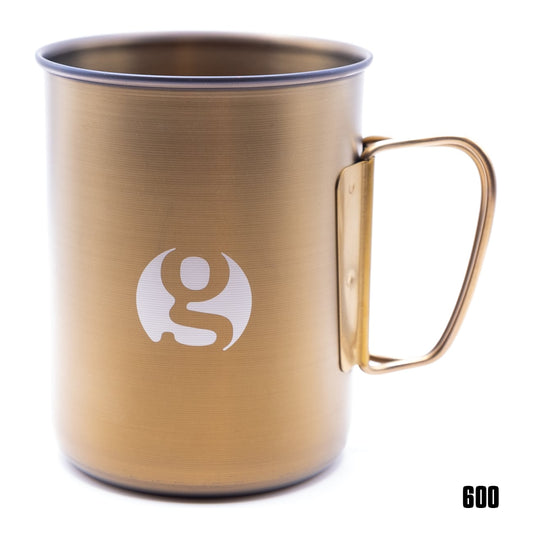 GOSSAMER GEAR ゴッサマーギア Titan Single Mug 600 Gold チタンシングルマグ 600 ゴールド