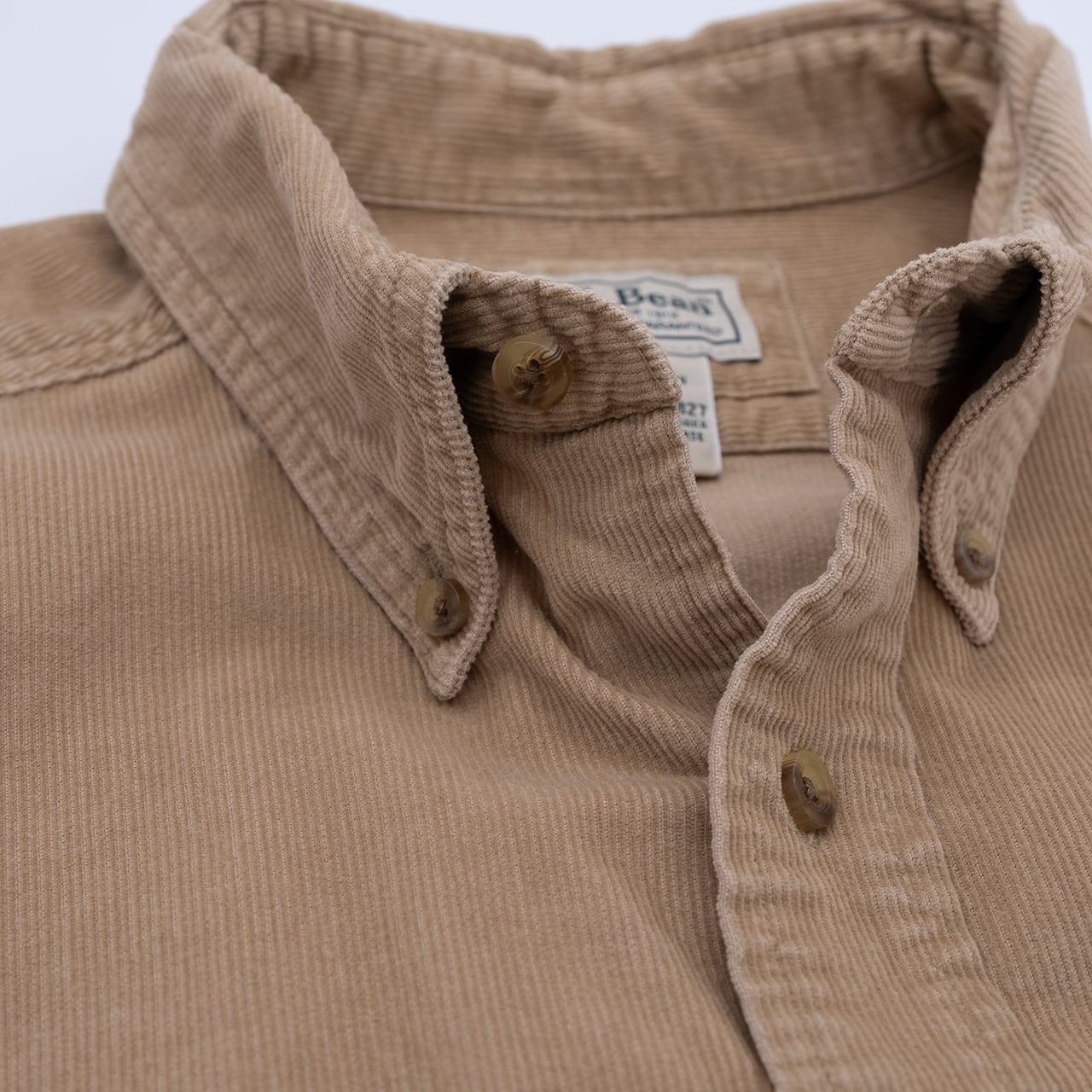 【USED】00s L.L.Bean Corduroy Shirt エルエルビーン コーデュロイボタンダウンシャツ