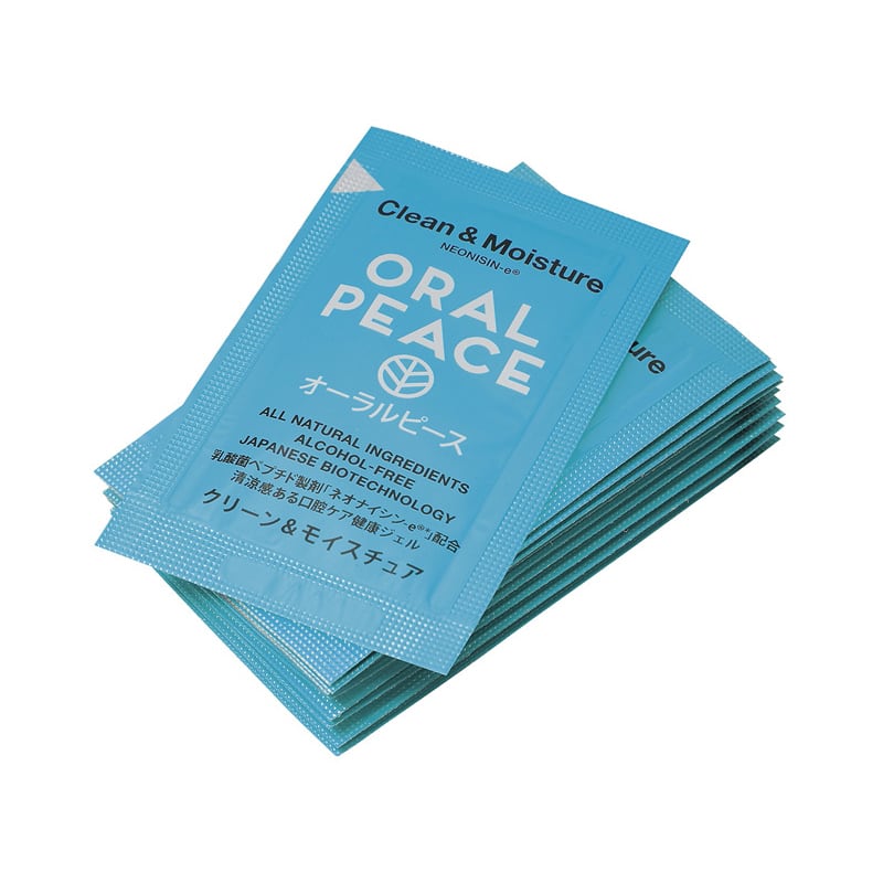 ORALPEACE オーラルピース クリーン＆モイスチュアミニパック10個入リ スカイミント