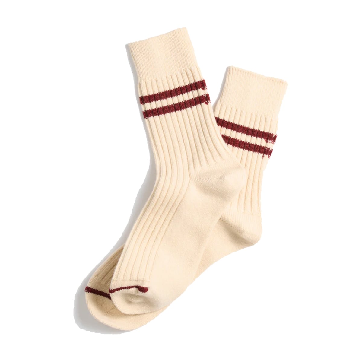 【DM便190円】ROTOTO ロトト MERINO LAMBS WOOL STRIPE SOCKS メリノラムウール ストライプソックス R1489-232