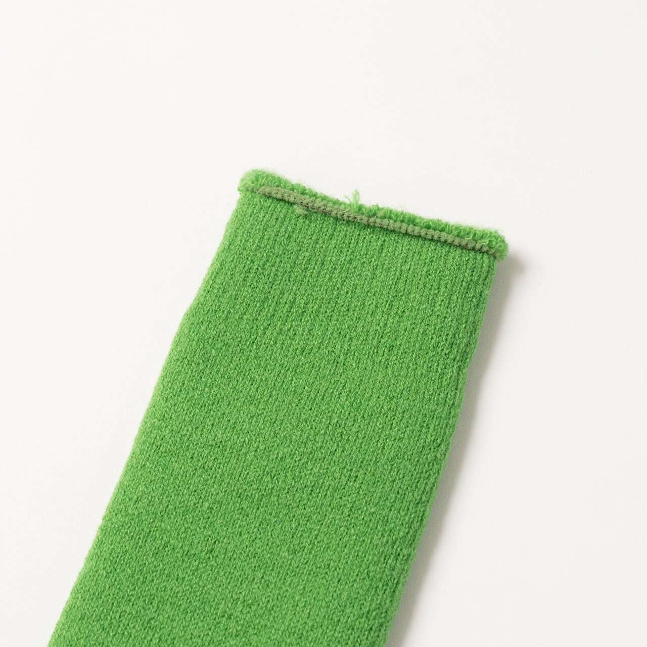 【DM便190円】NODAL Brushed Pile Socks（Lettuce） 裏起毛のパイルソックス NDY10