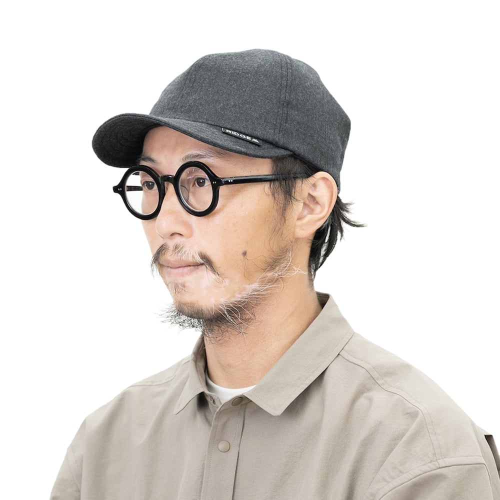 【DM便190円】RIDGE MOUNTAIN GEAR リッジマウンテンギア Flannel Basic Cap フランネルベーシックキャップ