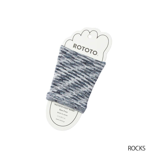 【DM便190円】ROTOTO ロトト R1142-211 FOOT BAND ”KASURI”  フットバンド カスリ