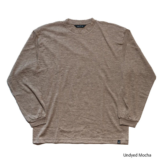 STATIC スタティック YAK L/S SHIRTS ヤクウール ロングスリーブシャツ