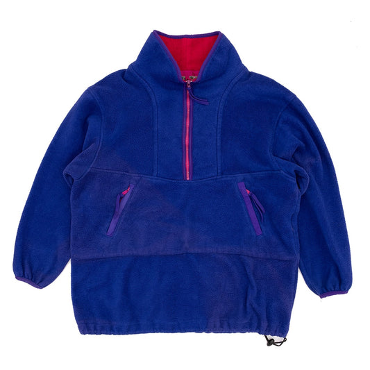 【USED】90s EMS  Eastern Mountain Sports フリースプルオーバー made in USA