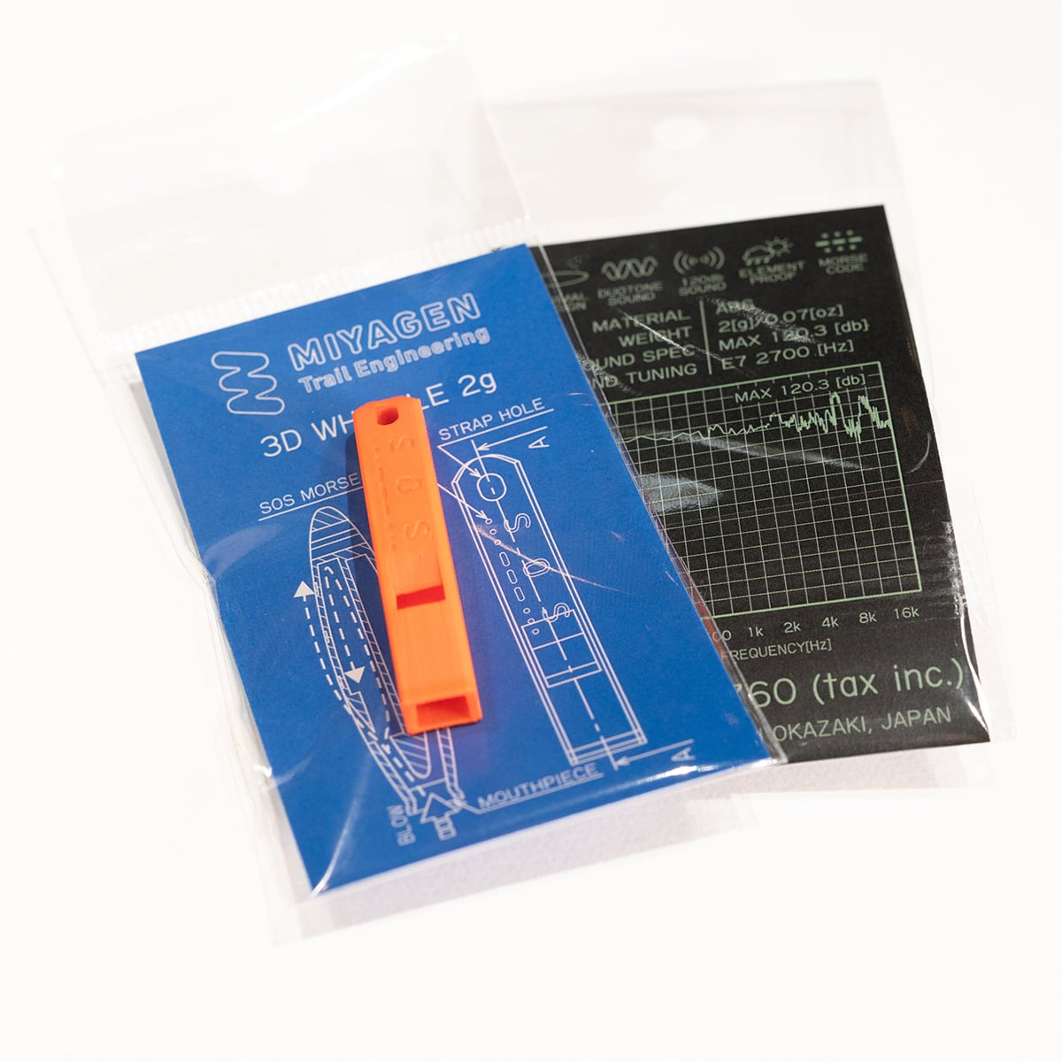 【DM便190円】MIYAGEN ミヤゲン 3D WHISTLE 2g 3D ホイッスル