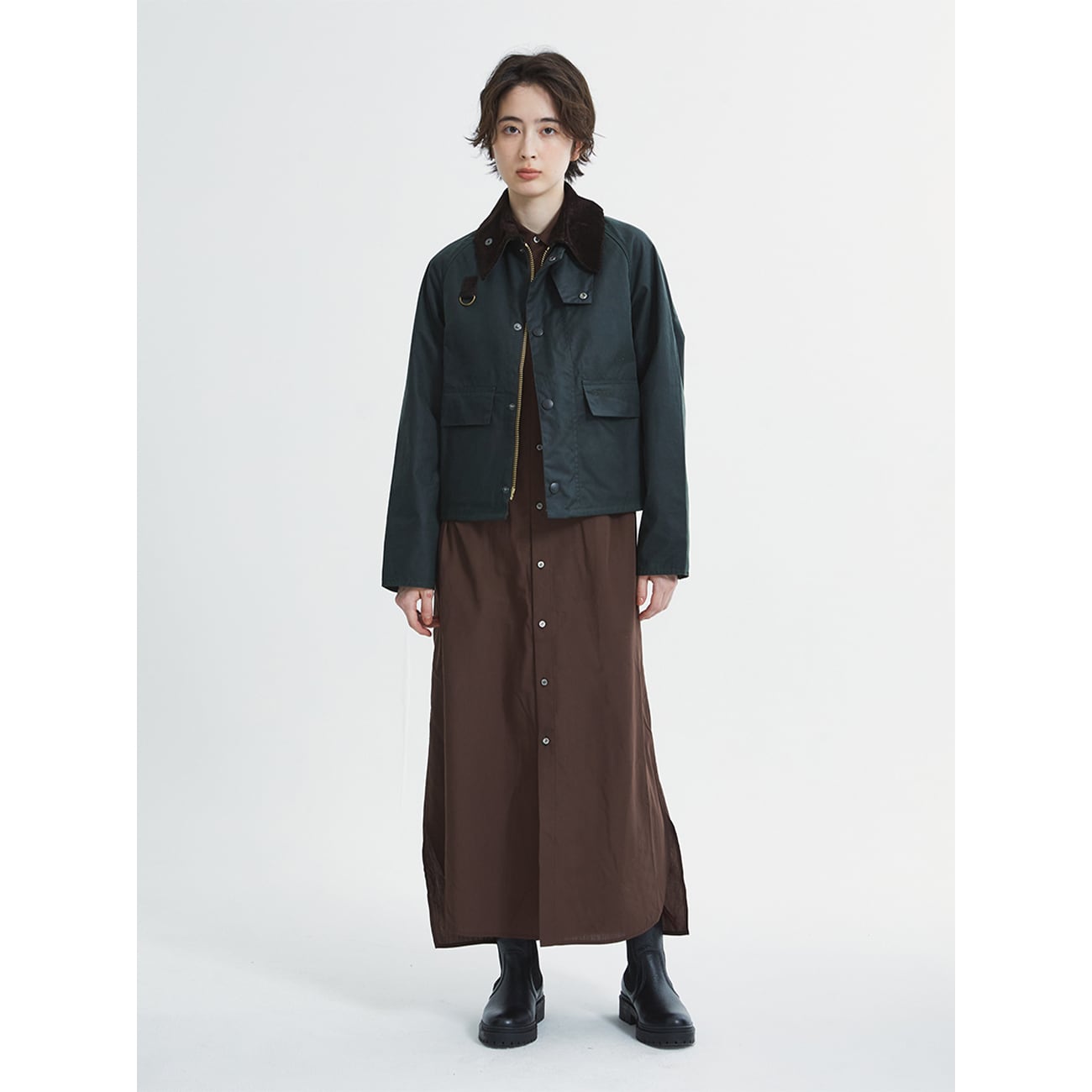 Barbour バブアー SPEY Waxed Jacket スペイ ワックス ショート ジャケット（ユニセックス）252MWX1212