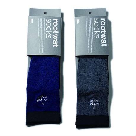 rootwatsocks ルートワットソックス WOOL HYBRID LONG SOX [SS Ver] ウールハイフ?リット?ロンク?ソックス（春・夏用）