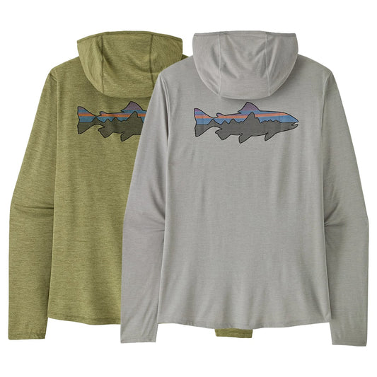 【DM便190円】Patagonia パタゴニア Men's Capilene? Cool Sun Hoody - Fitz Roy Trout メンズ・キャプリーン・クール・サン・フーディ フィッツロイ トラウト 44937