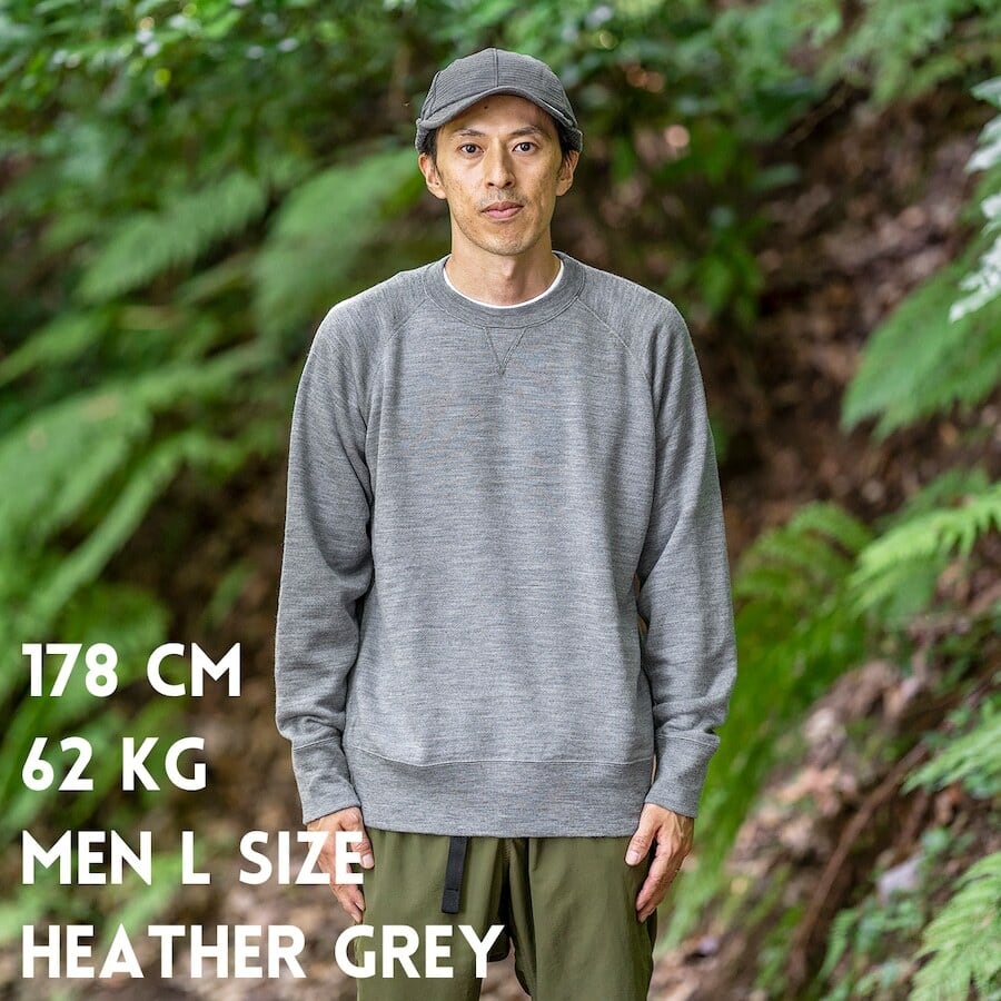 RIDGE MOUNTAIN GEAR｜Merino Sweat Shirt