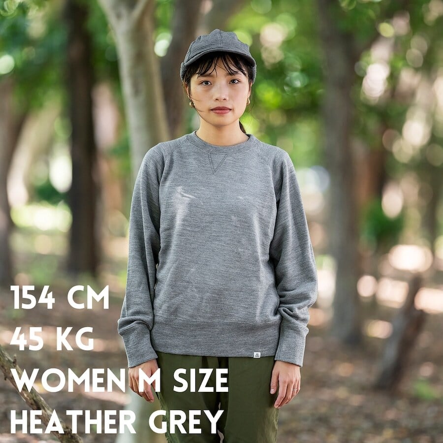 RIDGE MOUNTAIN GEAR｜Merino Sweat Shirt