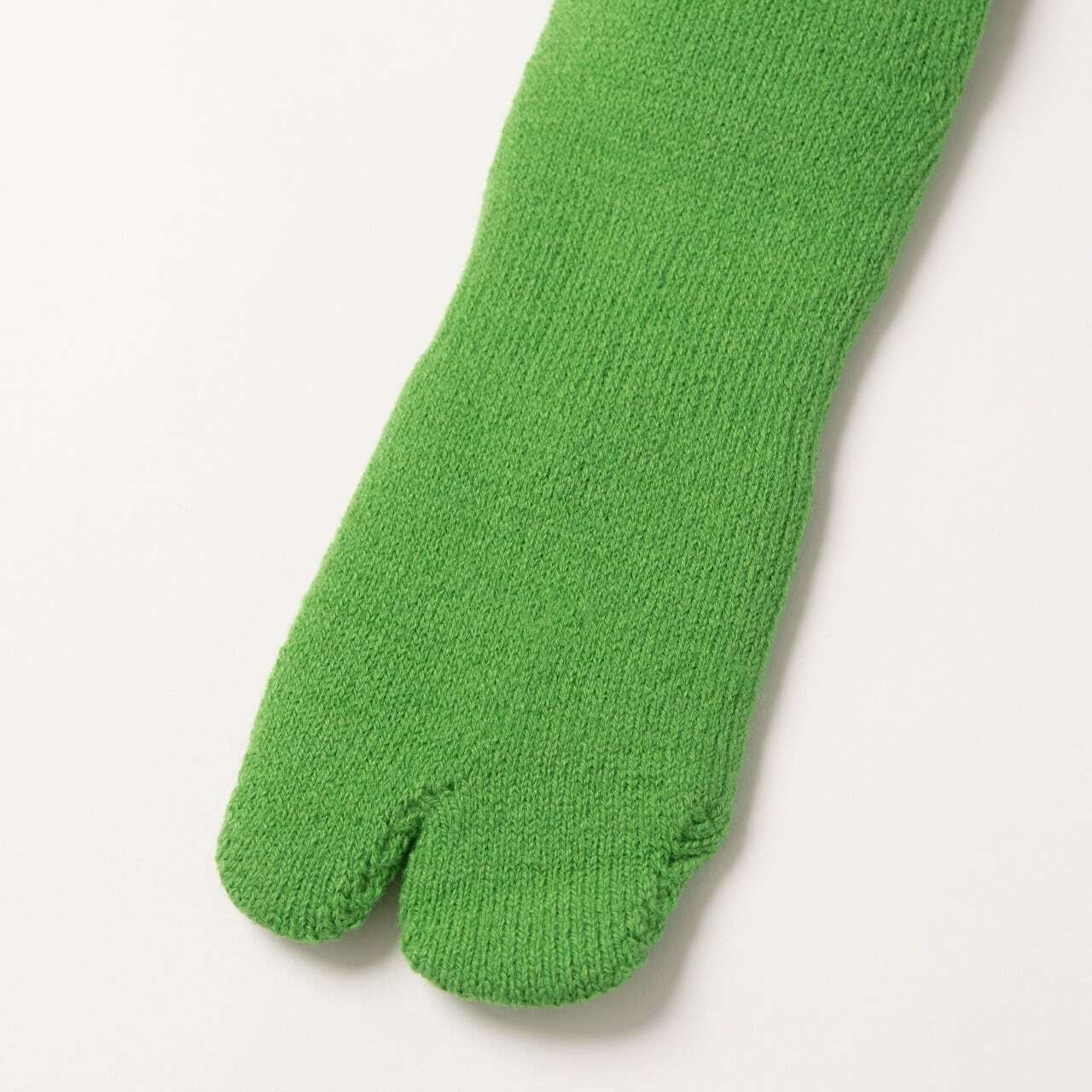 【DM便190円】NODAL Brushed Pile Socks（Lettuce） 裏起毛のパイルソックス NDY10