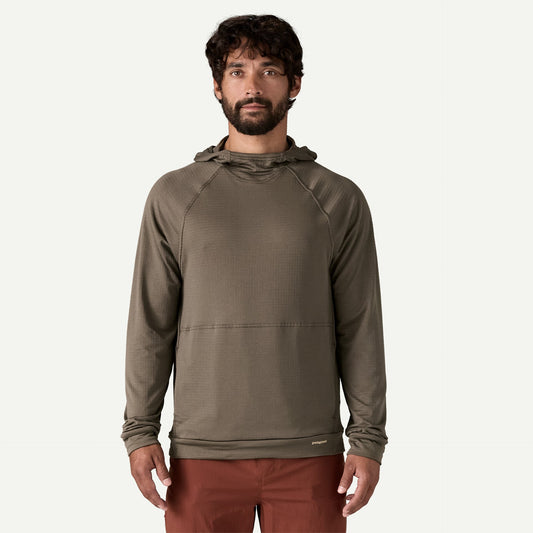 Patagonia パタゴニア Men's Capilene? Thermal Hoody メンズ・キャプリーン・サーマル・フーディ Marlow Brown 43580